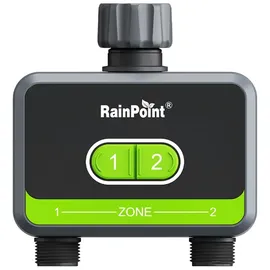 RAINPOINT 2-Zonen Bewässerungssteuerung mit App One Size grün/grau