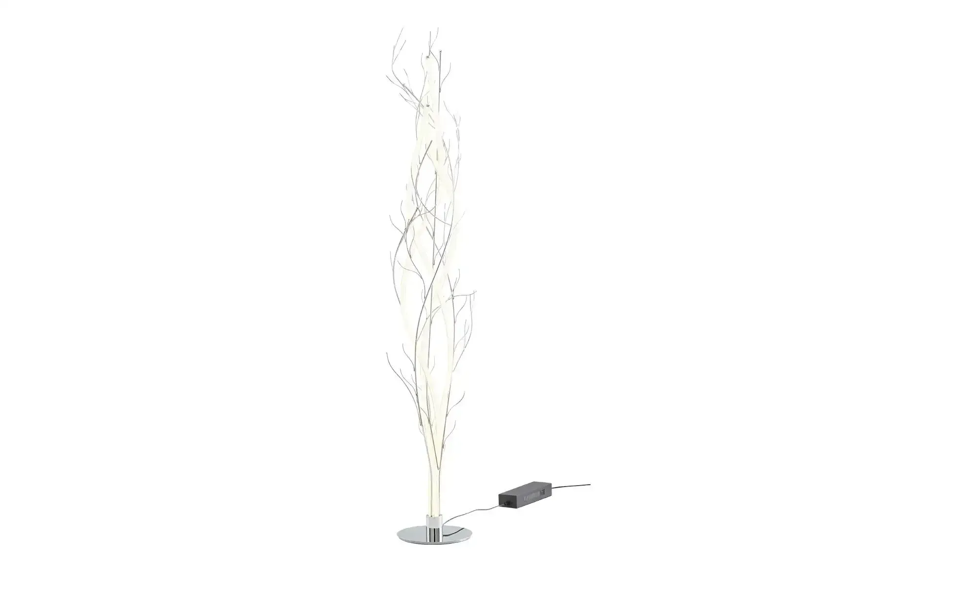 Meisterleuchten LED-Stehleuchte  chrom `Äste`   ¦ silber ¦ Maße (cm): H: 160  Ø: 35.0