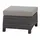 Siena Garden Corido Loungehocker grau