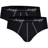 SLOGGI Slip Start midi C2P box schwarz 2XL 2er Pack