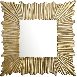 FineBuy Wandspiegel 75 x 75 cm Gold