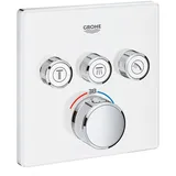 Grohe Grohtherm SmartControl Thermostat mit 3 Ventilen moon white (29157LS0)