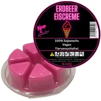 WonderWax Duftwachs WonderWax® Duftwachs Kreis 6 pcs Neon (Erdbeereis), Duftrichtung: Erdbeereis
