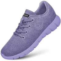 GIESSWEIN Merino Runners Women atmungsaktiv - Damen Sneaker für gesunden Gang - Bequeme leichte Arbeitsschuhe für Pflegeberufe & Krankenschwester - 37 EU