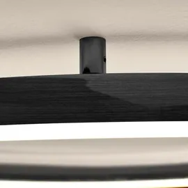s.luce Ring 2-flammig Alu-Gebürstet Ø 40 cm