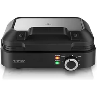 Arendo Waffelautomat 1200W schwarz