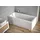 Besco Badland Rechteckbadewanne 70 x 170 cm (4in1)