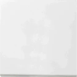 Gira Fläche Wippe 1t, Schalter/Taster, reinweiß, glänzend, 0916112