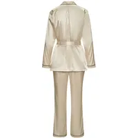 Bruno banani Damen Pyjama creme Gr.44