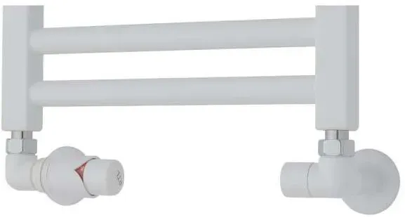 TVS Termostatventil Typ 221 Winkel weiß links - Zubehör