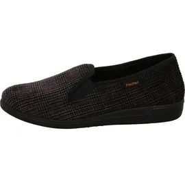 Fischer Pantoffeln Grau/Schwarz 43