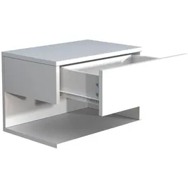 VCM Nachtschrank Usal 45 x 32 x 30 cm Weiß