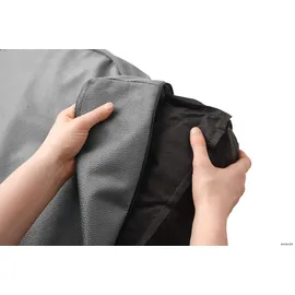 Hunter Hundekissen Merida M 75 x 50 cm anthrazit