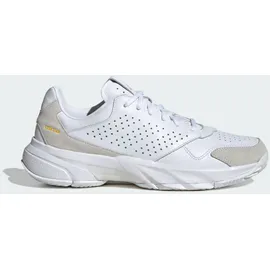 adidas Courtjam Control 3 Premium Tennisschuh - Cloud White / Cloud White / Cloud White - 43 1/3
