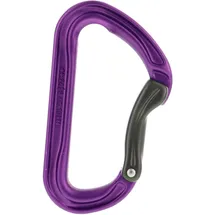 DMM Shadow Bent Gate Schnappkarabiner Lila