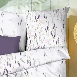 KAEPPEL Provence Floral Lila 135 x 200 cm + 80 x 80 cm