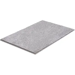 Badematte »Marla«, rutschhemmend beschichtet, fußbodenheizungsgeeignet, Uni Farben, besonders feiner, flauschiger Flor, 63544809-4 grau 1 St.