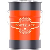 Bootslack Schwarz 5 Liter I Klarlack für Holz innen & außen I Parkettlack, Treppenlack, Schiffslack, Yachtlack I Hochbelastbar, wetterbeständig, süß- und seewasserfest - BEKATEQ LS-100