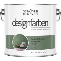Schöner Wohnen Designfarben 2,5 l ausgeglichenes piniengrün