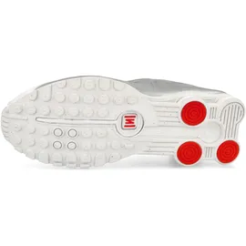 Nike Shox R4 Damen White/Metallic Silver/Max Orange/White 40,5