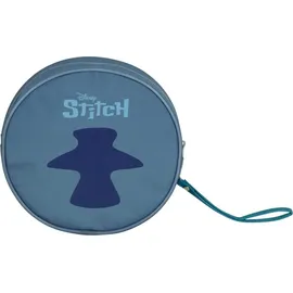 Disney Stitch Face, Kulturbeutel, Blau, 21 x 23 cm
