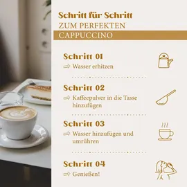 TSI Consumer Goods GmbH Cappuccino White Instant-Kaffee 10 x 1000 g