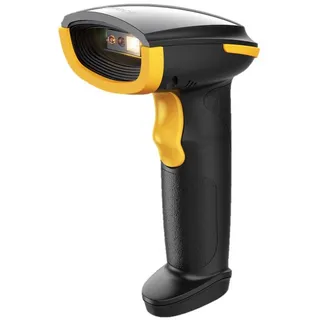 Inateck Barcode Scanner Bluetooth, 1D 2D QR Code Scanner Wireless, 1 Aufladung 3 Monate, Handscanner Kabellos mit APP und SDK, BCST-23