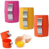 3Stück Öffner für Eierschalen, Egg Shell Opener,Eierschalenöffner - Kreative Eierknacker für rohe Eier - Einfaches Küchenzubehör,schnelle Küchenutensilien,Eierköpfer Eieröffner, Eier Cutter Eierköpfer