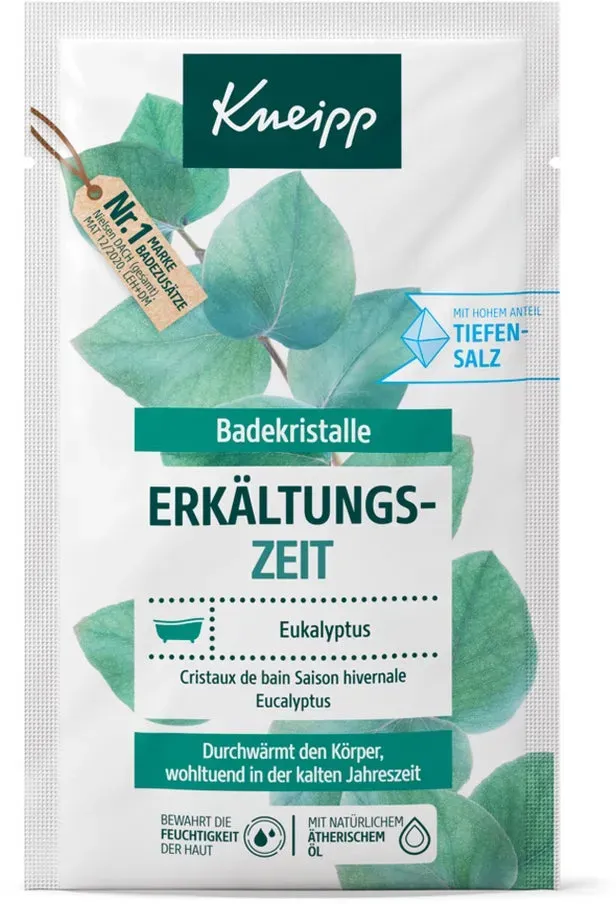 Preisvergleich Produktbild Kneipp Badekristalle Erkältungszeit Euka 60 g