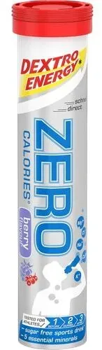 DEXTRO ENERGY Zero Calories Berry Brausetabletten 20 St