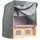 deVries Schutzhaube Premium 128 x 165 x 95 cm Dunkelgrau