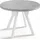 WFL GROUP Designer Runder Ausziehtisch Ø 100 cm grau