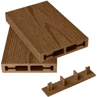 WPC Zaunbrett 92H20 Holzmuster - 6 Farben Zaunlatten Gartenzaun