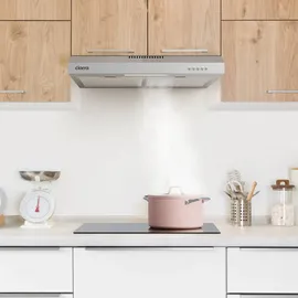 Ciarra Unterbauhaube A+ Dunstabzugshaube 60cm Integrierte Unterschrank Abzugshaube Abluft VM6903DS