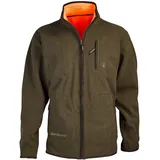 Deerhunter Gamekeeper Fleecejacke Orange/Grün 3XL