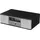 PEAQ PDR 290 DAB+ Radio mit CD, DAB+/FM, DAB+, FM, Bluetooth, Schwarz/Silber