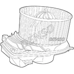 DENSO Innenraumgebläse VW,AUDI,SKODA DEA02003 8D1820021B,8D1820021 Heizgebläse,Gebläsemotor,Lüftermotor