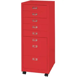 Mendler HWC-L49 Aktenschrank 115x40x41 rot