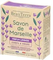 BeauTerra Savon de Marseille - Lavande 100 g