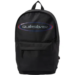 Sportrucksack QUIKSILVER "The Poster Logo", Herren, schwarz (jet schwarz), Polyester, Rucksäcke