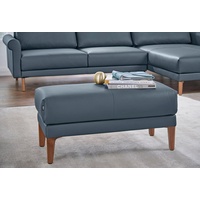 HÜLSTA sofa Hockerbank »hs.450«, Füße aus Massivholz, blau