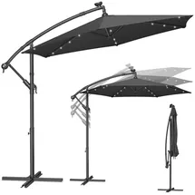 Songmics Ø 260 cm Grau