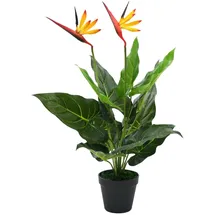 vidaXL Künstliche Strelitzia Reginae Paradiesvogelblume 66 cm