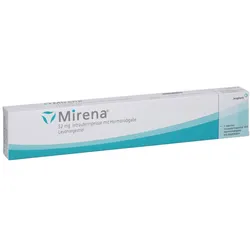 MIRENA 52 mg Intrauterinpessar mit Hormonabgabe 1 St