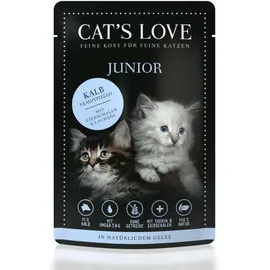 Cat's Love Junior Kalb 12 x 85 g