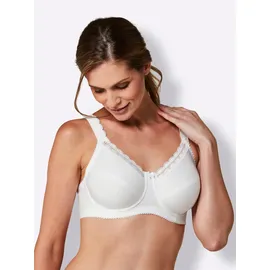 MISS MARY OF SWEDEN Miss Mary Cotton Comfort Underwired Bra BH weiß, B, 100, Damen,