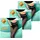 NUR DIE Feinstrumpfhose Figura 3 Paare Schwarz 25 DEN