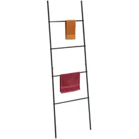 Relaxdays Handtuchleiter, 4 Sprossen, Handtücher & Kleidung, HxB: 171