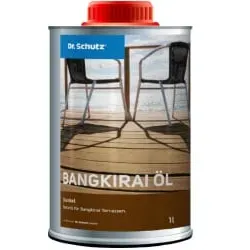 Dr. Schutz® Terrassenöl Bangkirai, Dunkel 1063000105 , 1 Liter - Flasche