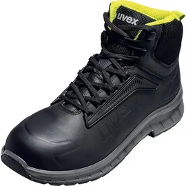 Uvex 2 trend Sicherheitsschuh S3S Schnürstiefel schwarz/gelb 45 - schwarz/gelb
